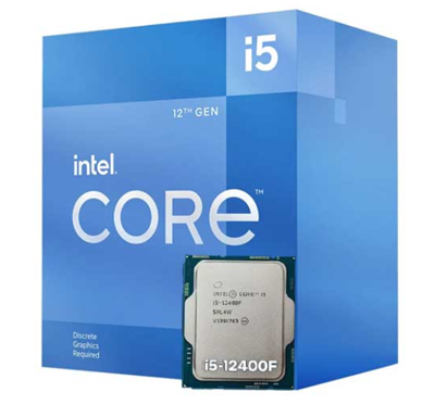CPU Intel Core I5-12400F - 6x2.5GHz, 18MB, 10nm, 65W, LGA1700, Alder lake, hàng chính hãng