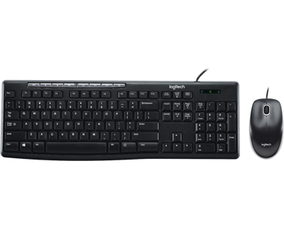 Keyboard + Mouse Logitech MK200
