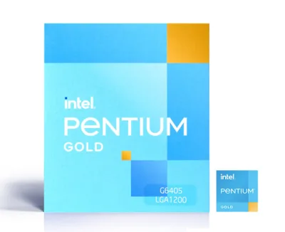 CPU Intel Pentium gold G6405 - 2x4.1GHz, 4MB, 14nm, HD610 350Mhz, 58W, LGA1200, NK
