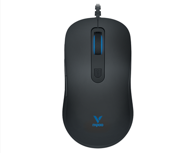 Mouse Rapoo V16RGB Gaming 12800DPI, 6 Mức DPI, Đèn LED RGB