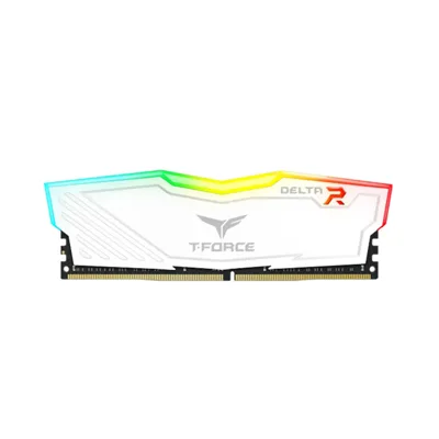 DDRAM PC 16GB/3200 TEAMGROUP DELTA DDR4 – Tản nhiệt Màu Trắng