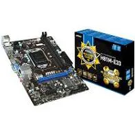 Mainboard MSI H81M - E33 hãng