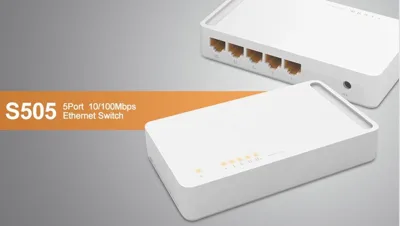 Switch 5 Port 10/100Mbps TotoLink S505