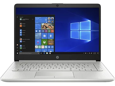 Notebook HP 14-DK1032 AMD Ryzen™ 3 3250U 2.6GHz 128GB SSD 4GB 14" (1920x1080) WIN10 NATURAL SILVER