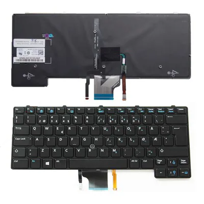 Keyboard Dell Latitude 6430U có chuột có Led
