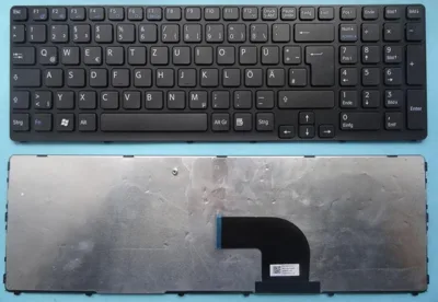 Bàn phím Sony Vaio SVE15 (màu đen - có bẹ)