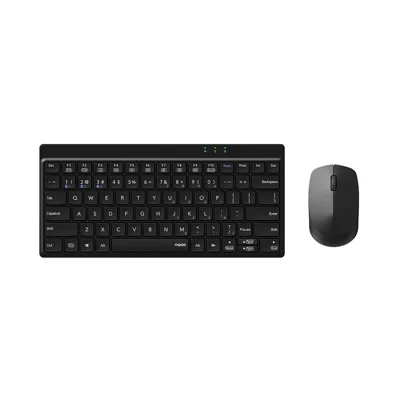 Keyboard + Mouse Bluetooth + wireless Rapoo 8000GT đen