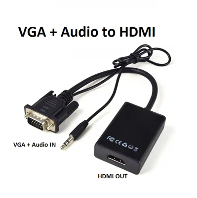 Cáp chuyển đổi VGA to HDMI