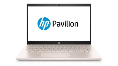 Laptop  HP Pavilion 14-CE2036TU Core i3-8145U 4GB 500GB 14.0 FHD Intel HD WIN10_Vàng - Vỏ Nhôm