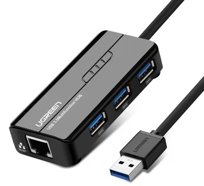 Hub Usb 3 cổng + lan usb 2.0