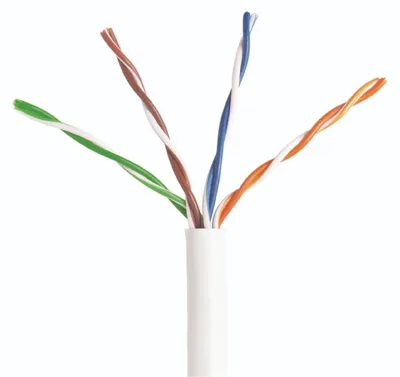 Dây mạng Wincap Cat 5E UTP VN25-25A WG vỏ PVC trắng