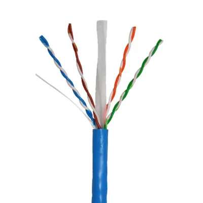 Dây mạng Wincap Cat 6E UTP CCA-23A WG / vỏ PVC Xanh ( thùng đỏ trắng)