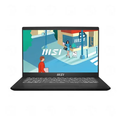 Notebook MSI Modern 14 C12MO 660VN Black Core i5-1235U; 16GB; 512GB SSD; UMA; 14" FHD; Win11; Black