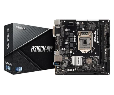 Main Asrock H310CM-DVS (Chipset Intel H310/ Socket LGA1151v2)