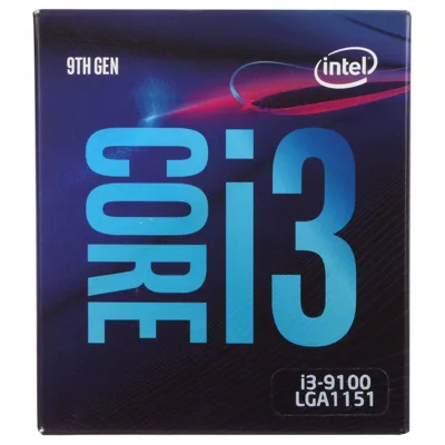 Intel® Core™ i3-9100F Processor (6M Cache, up to 4.20 GHz)