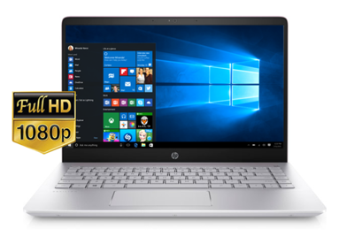 Notebook SE HPPavilion 14-bf014TU(14"/i3-7100U 2.4 GHz/4GB RAM/SSD 120GB+1TB HDD + Adapter