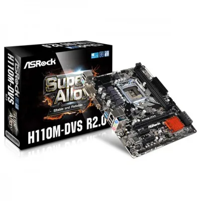 Mainboard Asrock H110M -HDV/ SK 1151 DDR4 (Có HDMI)