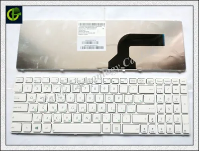 Keyboard Asus X52 X53 K5 G60 G72 G73 UL50 X64 X66 X72 U50 N60 N61 N73 cáp cong trắng