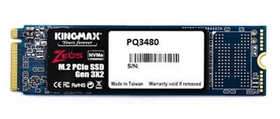 SSD Kingmax Zeus 512GB PQ3480 - M.2 2280 PCIe NVMe