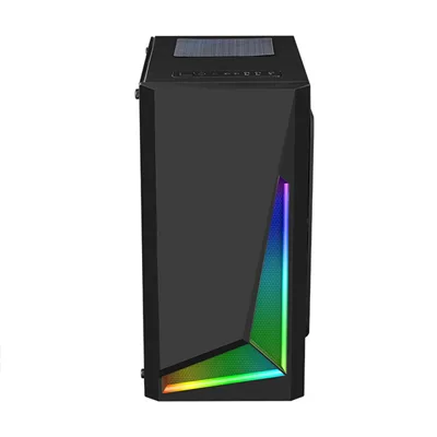 Case XTECH G350 đen- kèm 2 fan và dây led