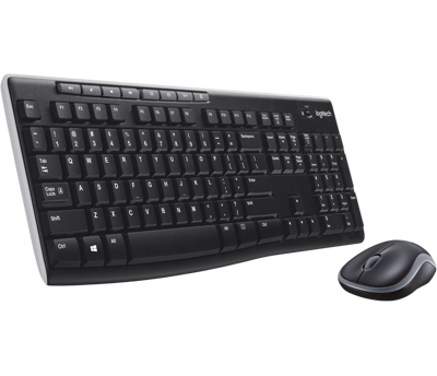 Bộ bàn phím chuột không dây Logitech MK270r