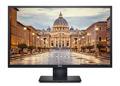 Monitor 23.8-inch E2420H - IPS FHD; 250cd/m2; 8ms; DP+VGA, cáp VGA + DisplayPort