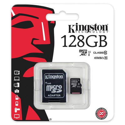 Thẻ nhớ Micro SD Kingston 128Gb Class 10