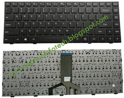 Keyboard Lenovo 100-14IBD (Cáp thẳng chính giữa)