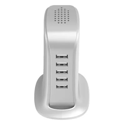 Đầu sạc ra 5 cổng USB  DUDAO( Công suất 25W)