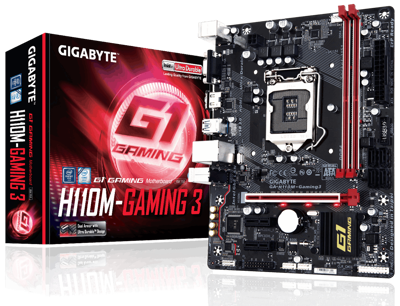 Mainboard Gigabyte H110M-Gaming 3 - Intel H110 chipset - Socket LGA 1151 có HDMI