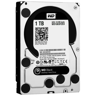 HDD PC 1TB Western Sata Black