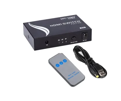 Bộ chuyển tín hiệu HDMI vào 3 ra 1 MT-SW301-MH có điều khiển