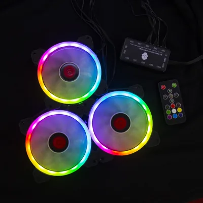 Set 3 Fan CoolMoon (Coolman) Sunshine RGB + Hub + điều khiển