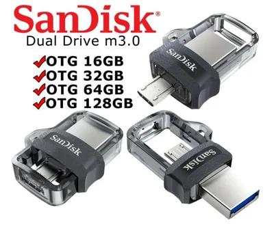 USB 32GB 3.0 SanDisk OTG Ultra DD3