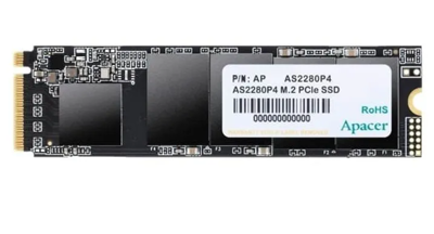 SSD M2 PCIe Apacer 256GB NVme (2100MB/s - 1500MB/s)