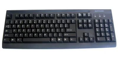bàn phím mitsumi usb đen