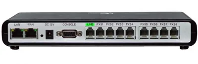 Card Gateway 8 máy lẻ analog WAN/LAN GXW4008