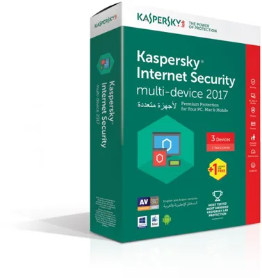 Phần mềm diệt Virus KIS Kaspersky Internet Security 3U 580