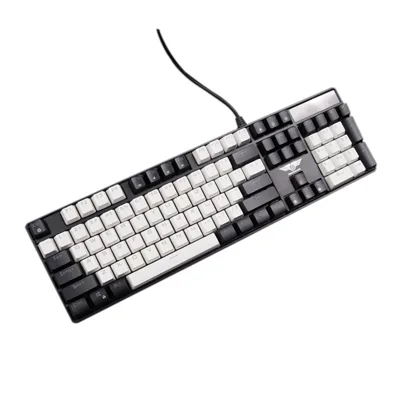 Bàn phím cơ Gaming Newmen Blue Switch GM330 Diy - Single Led - USB, màu đen