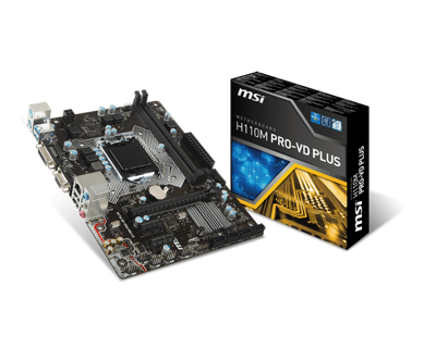 Mainboard MSI H110M PRO-VD Plus