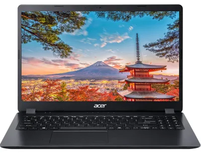Notebook Acer A315-56-58EG - Intel core i5-1035G1/4GB+1Slot/256GB SSD/15.6" FHD/BT4/Win11SL/Black1