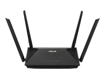 Wireless Router Asus RT-AX53U AX1800 Dual Band WiFi 6 4xGigaLan/1xGigaWan/1xUSB3.1/4 anten