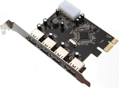Card chuyển đổi PCI-Express 4 Port USB 3.0