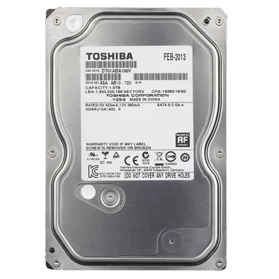 Ổ cứng Toshiba 2TB gắn trong 3.5"