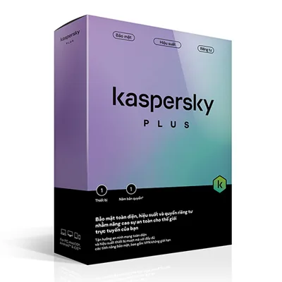 Phần mềm diệt virut Kaspersky Plus -5U (1 thiết bị/ năm) ( Mới) - KIS5U