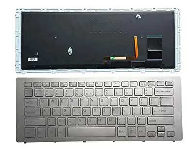 Keyboard  sony SVF15-N bạc