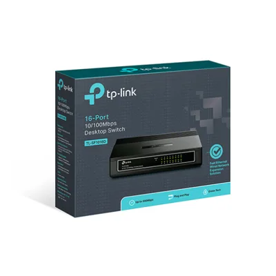 Switch 16 Port TPLink TL - SF1016D - 16 Port 10/100Mps vỏ nhựa