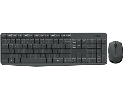 Keyboard + Mouse Wireless Logitech MK235