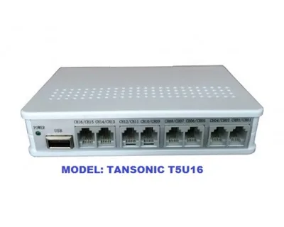 Thiết bị ghi âm 16 kênh Tansonic T5U16