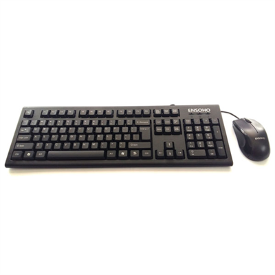 Bộ bàn phím và chuột quang có dây ENSOHO E-103CB